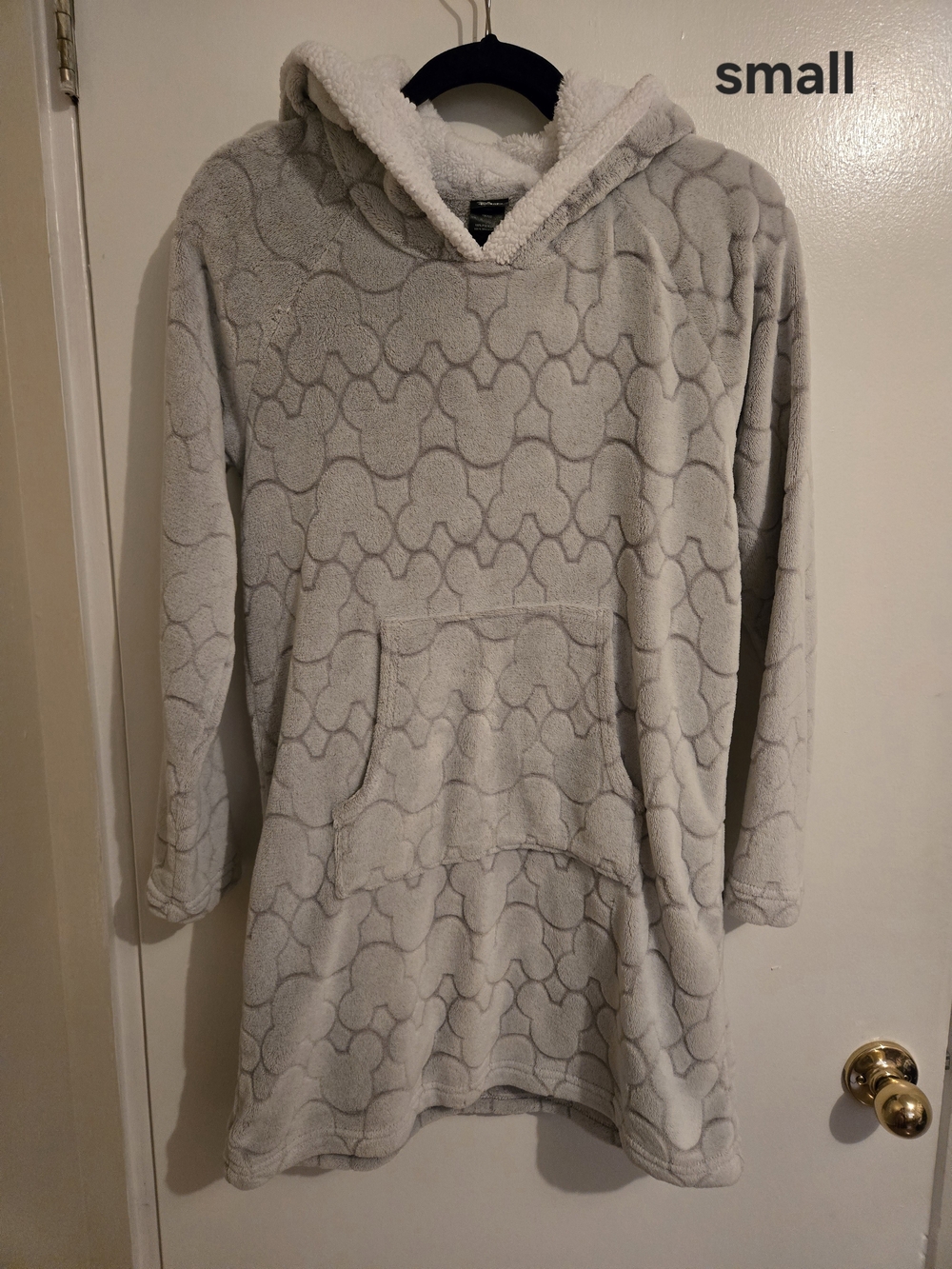 Mickey Hooded Plush Pullover Nightgown